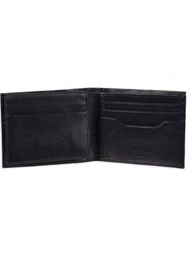 Calvin Klein Men's RFID Blocking Leather Wallet - Black